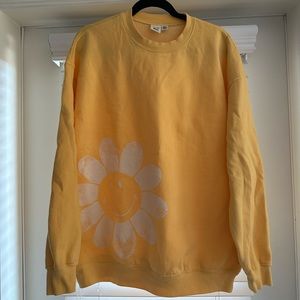 Billabong X Smiley over sized sweatshirt